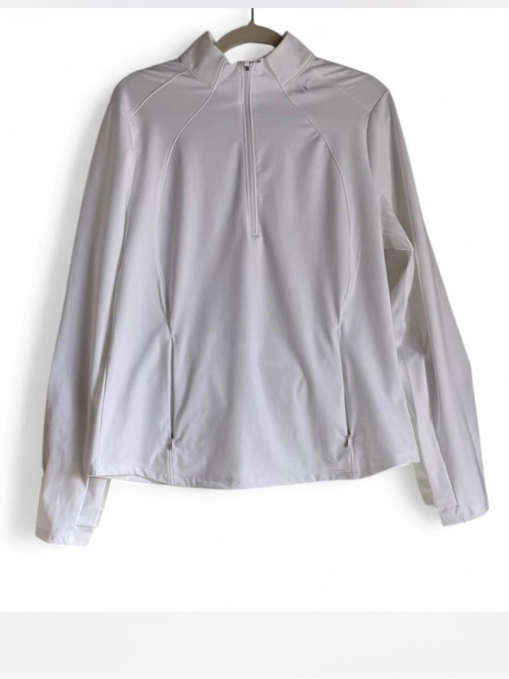 Tommy Bahama White Quarter-Zip Performance Pullover